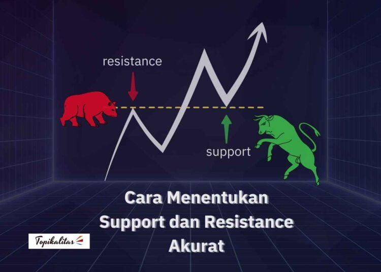 Begini Cara Menentukan Support Dan Resistance Akurat!